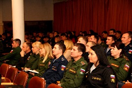 На Межрегиональной научно-практической конференции психологов силовых структур «Психология служения».