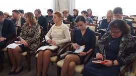 19 января на базе Центра экстренной психологической помощи МЧС прошло совещание, посвященное вопросам взаимодействия и определения порядка взаимодействия между специалистами различных ведомств и организаций, которые входят в структуру РСЧС.